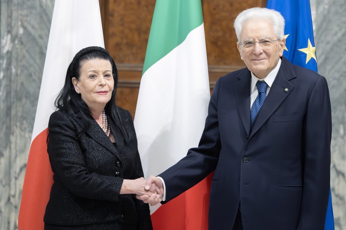 Mattarella “Eccellente collaborazione tra Italia e Malta”